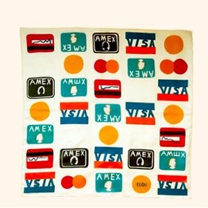 Eloi “green” silk blend scarf